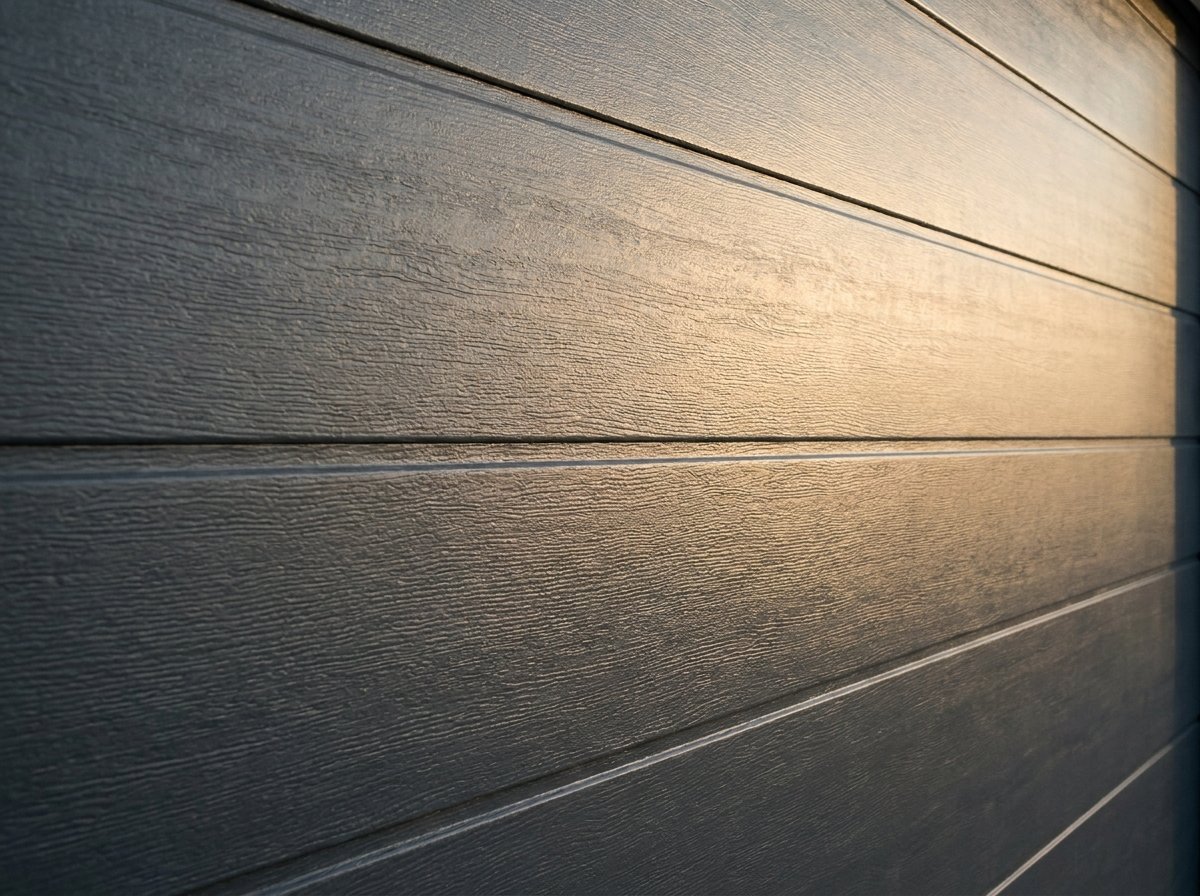 sekčná brána – profilácia M-drážka, povrch Woodgrain